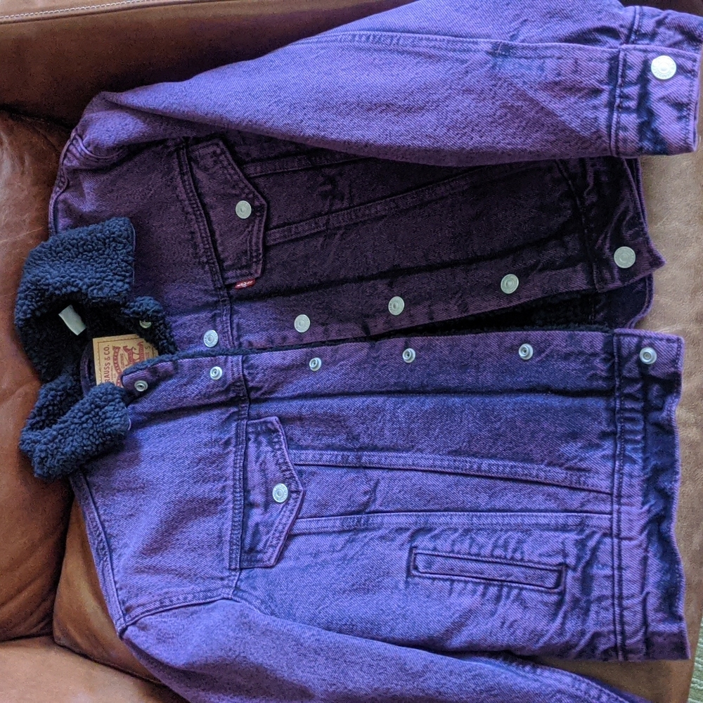 Levi's 90s Sherpa Trucker Jacket Nwot - image 5